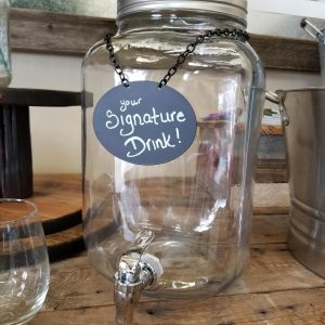 Mason Jar Beverage Dispenser - 2 Gallon - A1 Party Rental