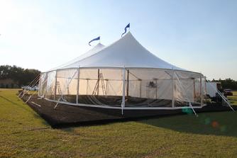 Sidewall 10' Section - Clear (For Sailcloth Tent Only)