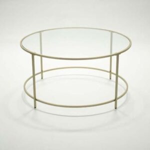 Brass Glass Coffee Table