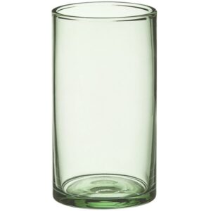 Green Glass Tall Tumbler