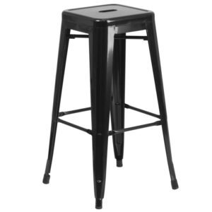 Metal Barstool – Black