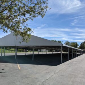 L-60’x180′ Losberger Frame Tent