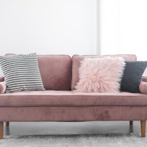 Pink Loveseat