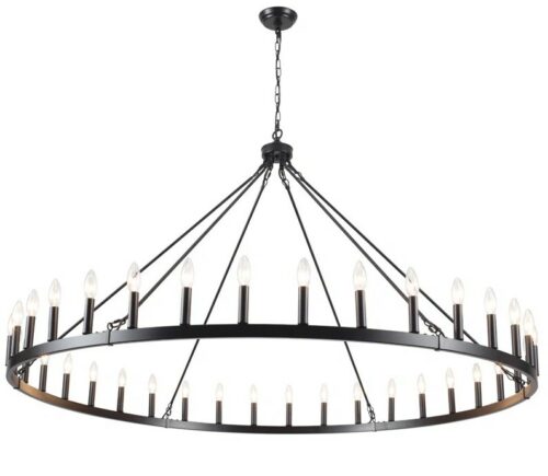 Wagon Wheel Chandelier