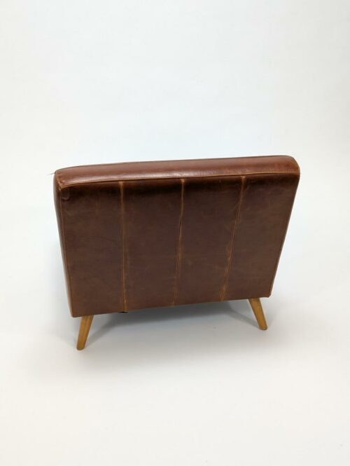 Cognac Leather Chair - Image 3