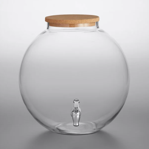Fishbowl Beverage Dispenser w/Stand - 5 Gallon