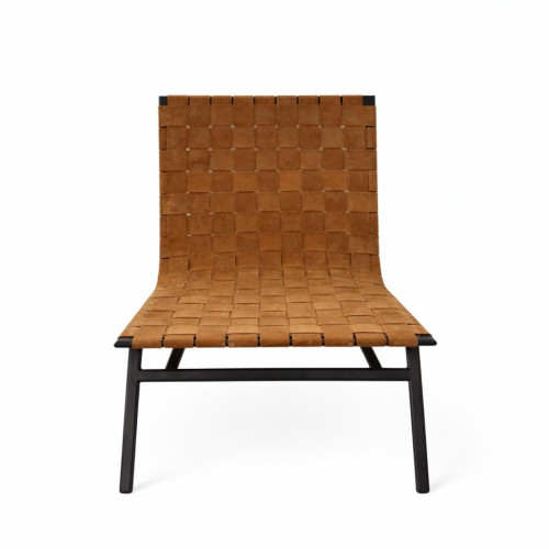 Weaved Leather Chair