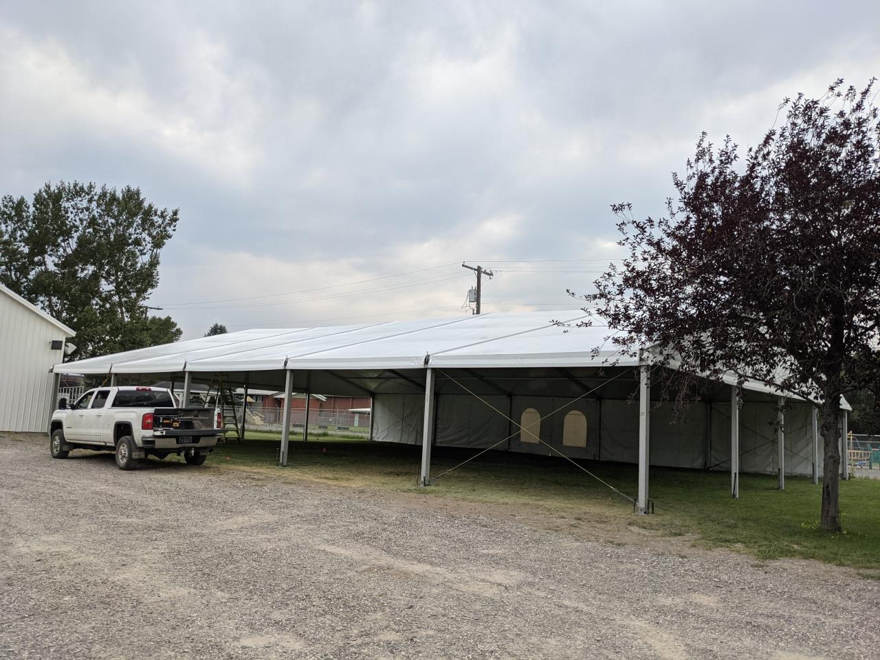 L-60'x49' Losberger Frame Tent
