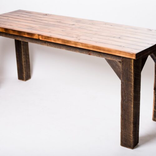 Barnwood Table 6' x 30"