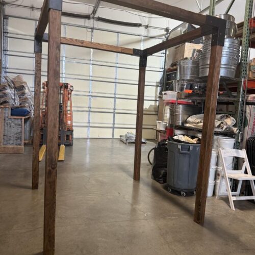 Chuppah 7.5'Hx6'x6'