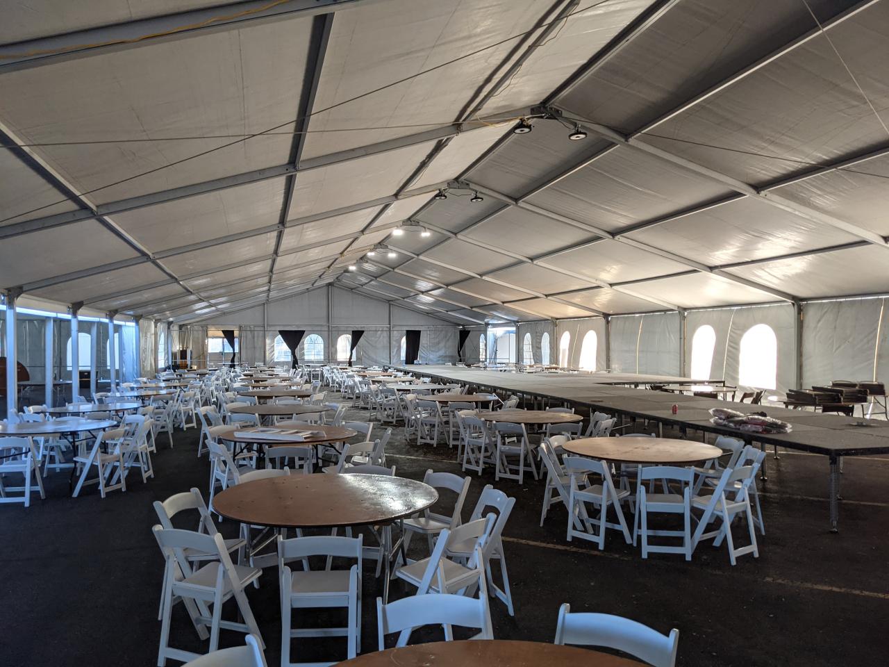 L-60'x49' Losberger Frame Tent - Image 2