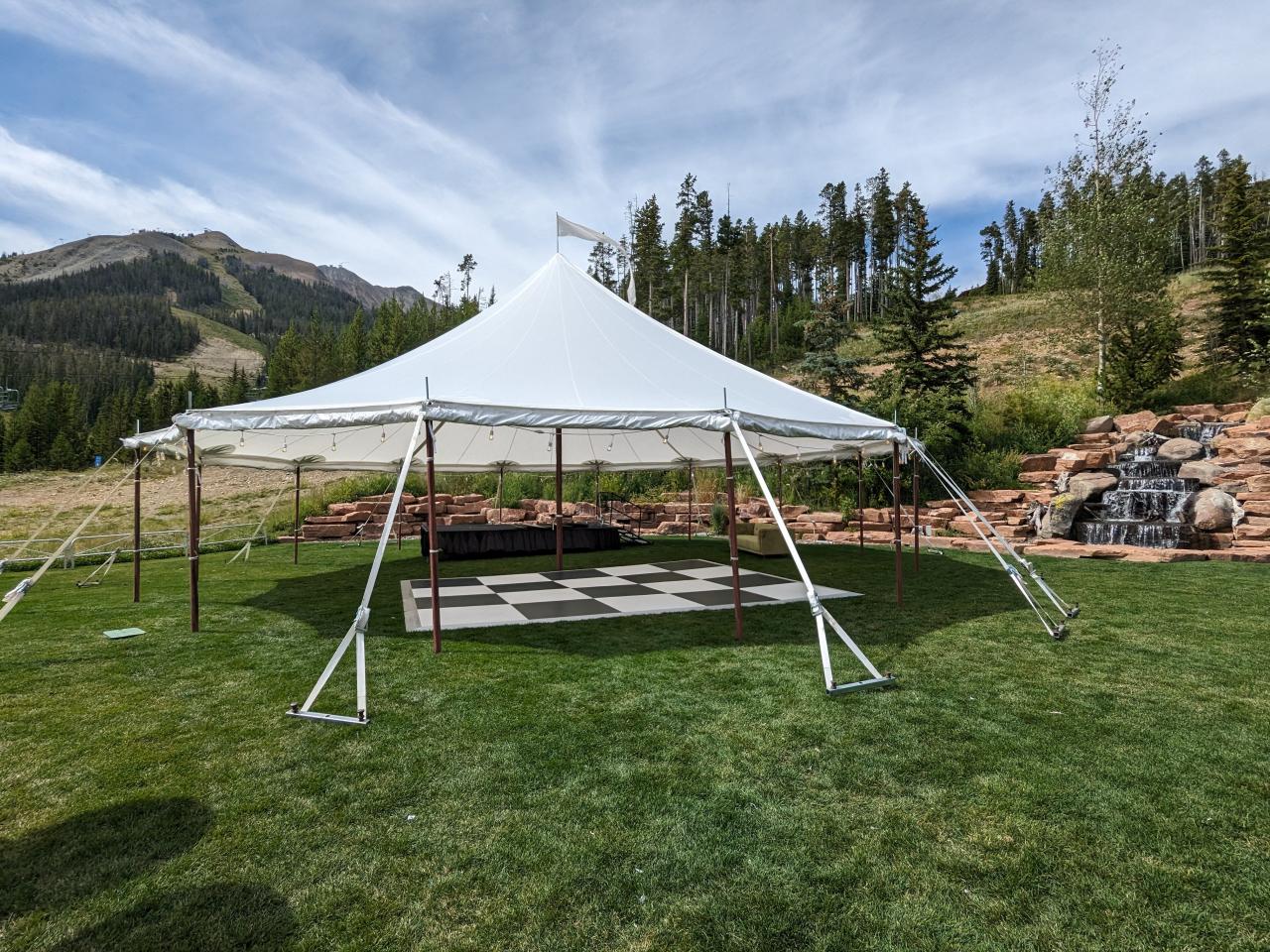 44x43 Tidewater Sailcloth Tent