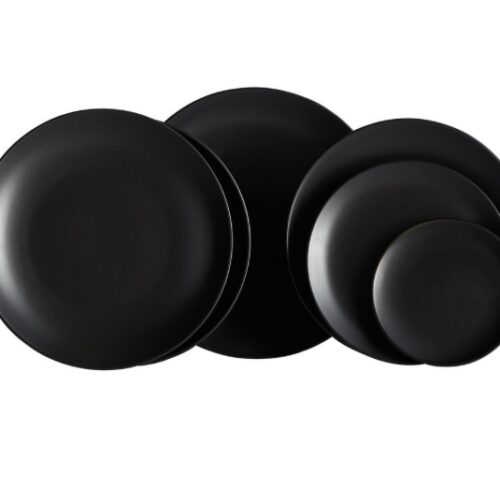 Matte Black Coupe Rim Plates