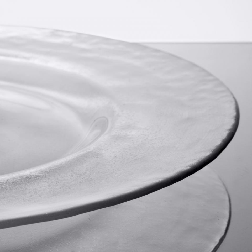 Hammered Glass Charger (Counts of 12) - Image 2