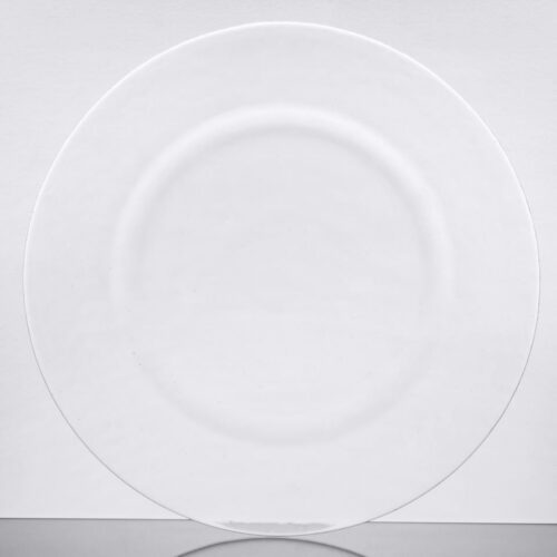 Hammered Glass Charger
